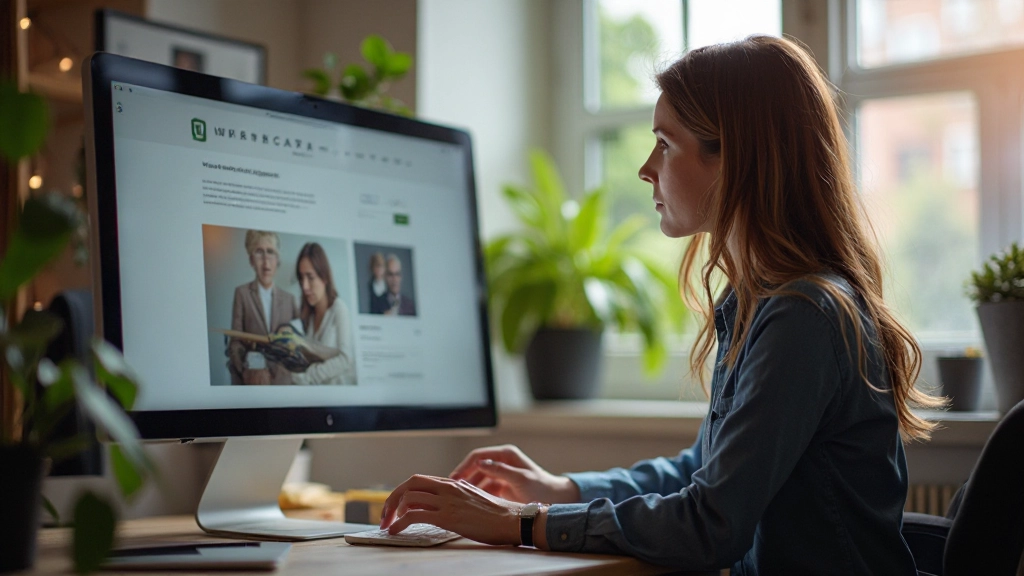 Webdesigner optimaliseert paginalayout voor verbeterde leesbaarheid en scannen door gebruikers